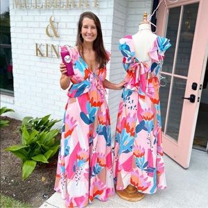 Hutch look alike floral dress